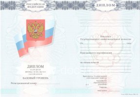 Диплом колледжа 2007-2010 в Камышине