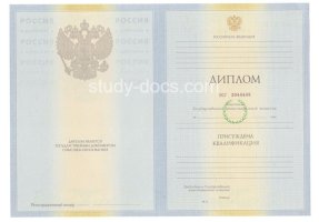 Диплом специалиста 2010-2011 в Камышине