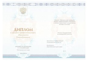 Диплом техникума 2014-2020 в Камышине